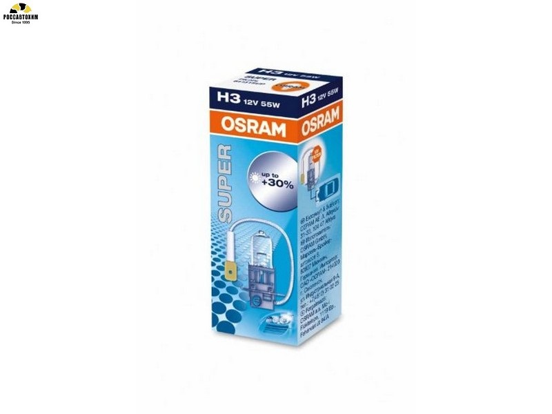 Лампа OSRAM H3 64151 SUP 55Вт12В