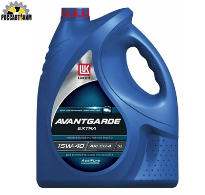 Масло моторное Лукойл-Авангард Экстра 15W40 5л CH-4/SJ п/с