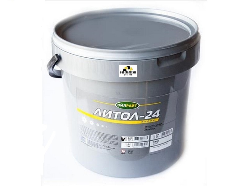 Смазка Литол-24 OILRIGHT 9,5 кг