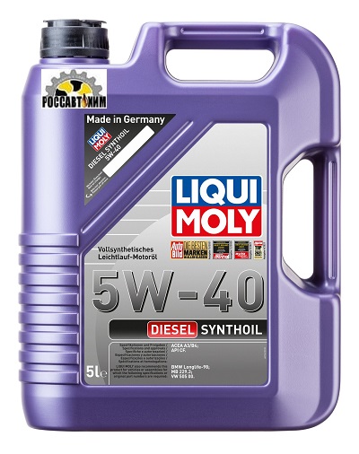 Масло моторное LIQUI MOLY Diesel Synthoil 5W40 5л 1927/1341