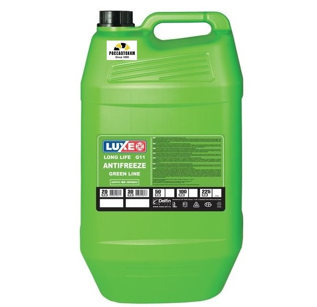 Антифриз LUXE 30кг (зеленый) // G-11