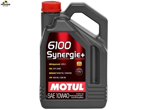 Масло моторное MOTUL 6100 Synergie+10w40 A3/B4 4л /109463/