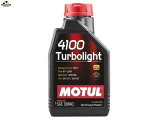 Масло моторное MOTUL 4100 Turbolight 10w40 A3/B4 1л/108644/
