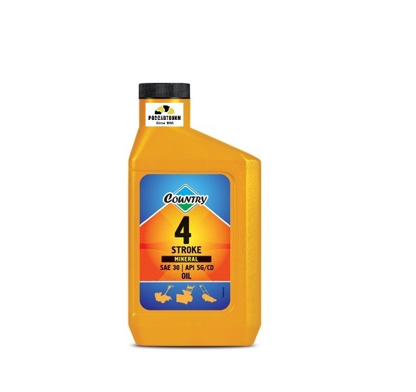 Масло моторное 4-тактное Country минеральное SAE30 SG/CD 0.5л 3TON ST-303