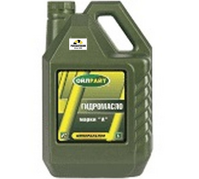 Масло гидравлическое марки OILRIGHT "А" 5л