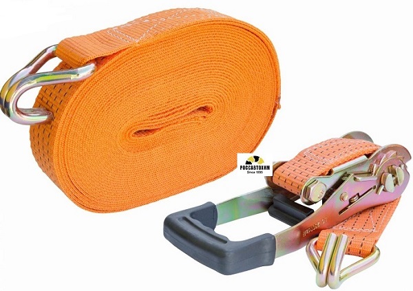 Стяжка груза (12м, 50мм ) 2,5-5т (лента+мех) ДАЛИ-авто-DA-15029