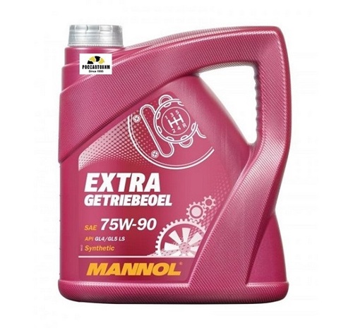 Масло трансмиссионное MANNOL 75W90 GL4/GL 5 4л синт.( Extra Getreibeoel)
