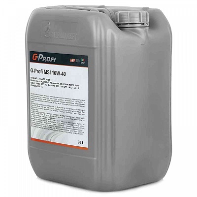 Масло моторное G-Profi MSI 10W40 20л