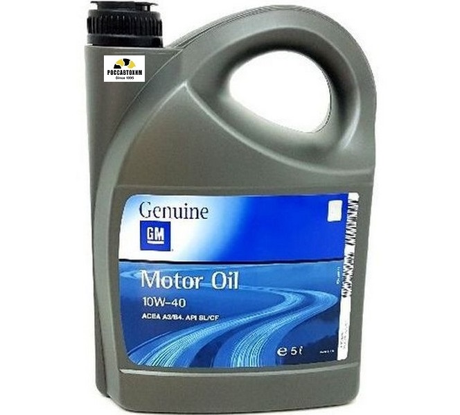 Масло моторное GM Genuine SAE 10W40 1942046 5л