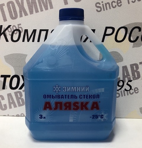 Омыватель стекол Аляска -25С 3л