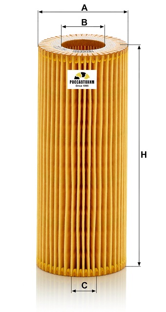 Фильтр масляный MANN HU722x