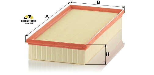 Фильтр воздушный MANN С39219 (C39002)