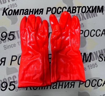 Перчатки нефтеморозостойкие (мягкая крага) тип Пламя удлиненные