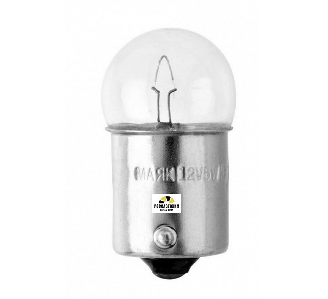 Лампа МАЯК 61205 12-5, R5W, 12V