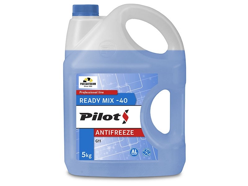 Антифриз PILOTS BLUE LINE -40 5кг Синий