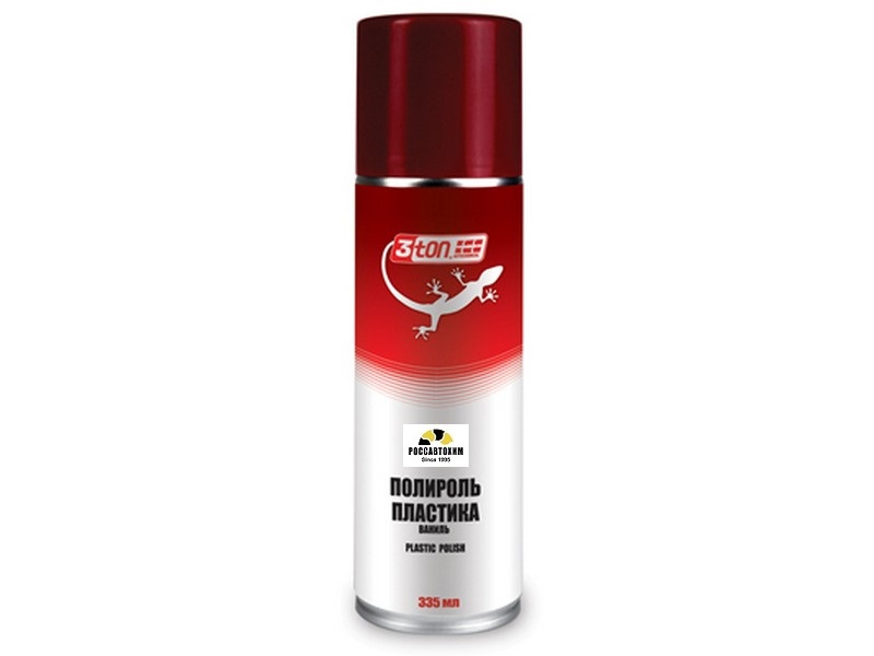 Полироль пластика 3ton ТС-520 PLASTIC POLISH ваниль 335 мл