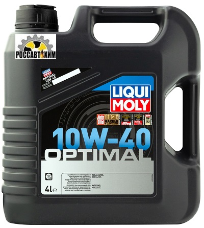 Масло моторное LIQUI MOLY Optimal 10W40 4л 3930