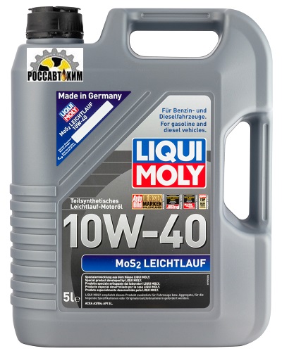 Масло моторное LIQUI MOLY MoS2 Leichtlauf 10W40 5л 1931/2184