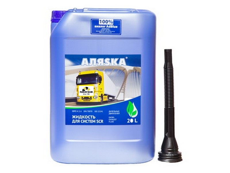 Водный р-р Жидкость для систем SCR Аляска (мочевина) 20л