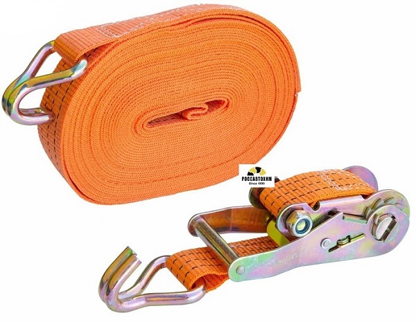 Стяжка груза (12м, 38мм) 1,5-3т (лента+мех) ДАЛИ-авто-DA-00530