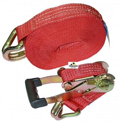 Стяжка груза (12м, 50мм ) 5-10т (лента+мех) ДАЛИ-авто-DA-15882