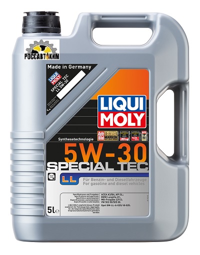 Масло моторное LIQUI MOLY Special Tec LL 5W30 5л 8055