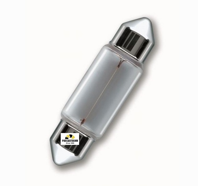 Лампа МАЯК 61205С АС 12-5, С5W, 35ммб 12V