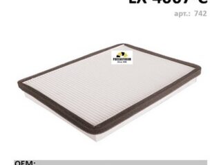 Фильтр салонный LUXE LX-4007-С (противопыльный)