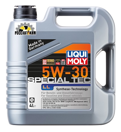 Масло моторное LIQUI MOLY Special Tec LL 5W30 4л 7654