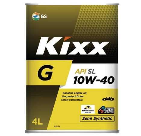 Масло моторное KIXX G 10w40 SL п/с 4л