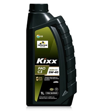 Масло моторное KIXX РAO 5W40 SN, C3 синт. 1л