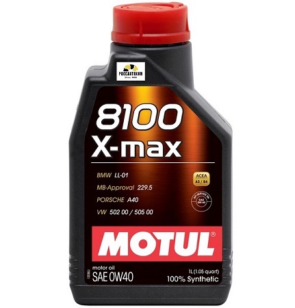 Масло моторное MOTUL 8100 X MAX 0w40 А3/В4 1л /104531/
