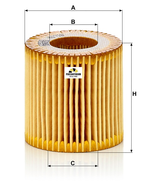 Фильтр масляный MANN HU 710x
