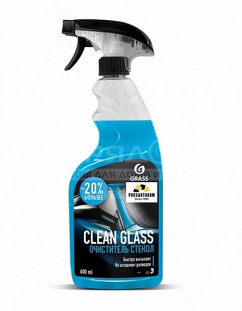 Очиститель стекол "Clean Glass GRASS" 600мл