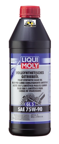 Масло трансмиссионное LIQUI MOLY Vollsynthetisches Getriebeoil 75W90 1л 1414/1950