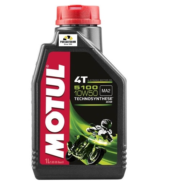 Масло моторное MOTUL 5100 4T 10w50 1л /104074/