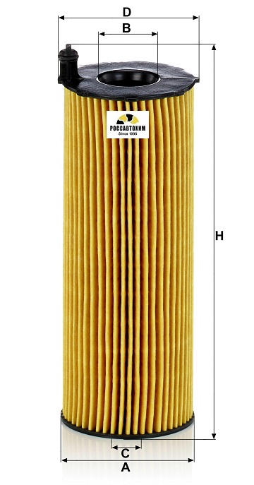 Фильтр масляный MANN HU831x