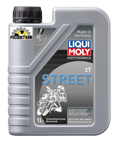 Масло моторное LIQUI MOLY Motorbike 2T Street L-EGC 1л 3981/1504