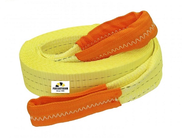 Трос буксиров.лента, петля усил. 6м (11т).ДАЛИ-авто 75мм (01131 /00063816)