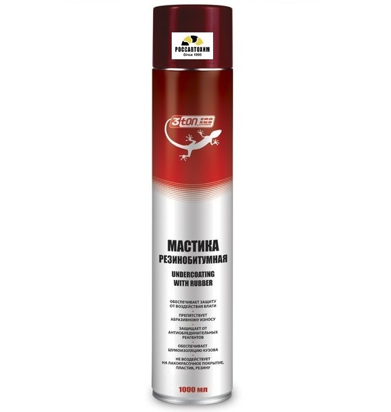 Резино-битумная мастика 3ton ТС-901, 1000мл
