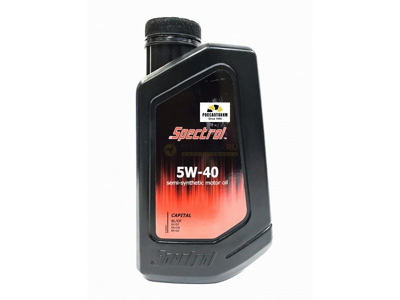 Масло моторное Спектрол Капитал 5W40 SL/CF 1л п/с