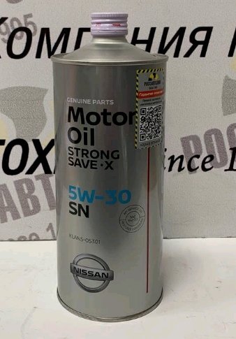 Масло моторное NISSAN Strong save X SN 5W30 1 л /KLAN3-05301/