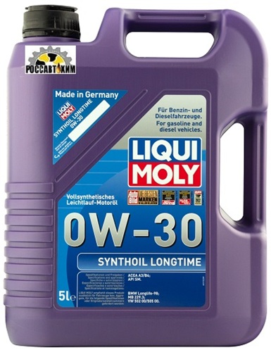Масло моторное LIQUI MOLY Synthoil Longtime 0W30 5л 8977/1172