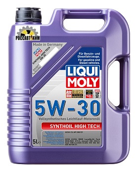 Масло моторное LIQUI MOLY Synthoil High Tech 5W30 5л 9077/20959