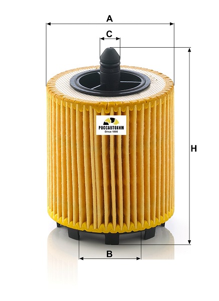 Фильтр масляный MANN HU6007x