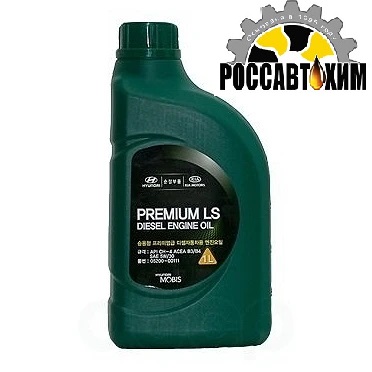 Масло моторное Hyundai/KIA Premium LS Diesel SAE5W30 CH-4 п/с 1л /05200-00111/
