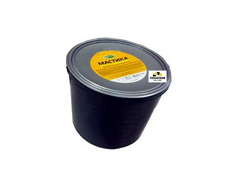 Мастика OILRIGHT резинобитумная 5кг (ведро) а/к