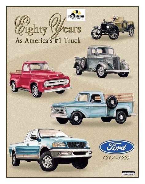 712 FORD TRUCKS - 80YR TRI