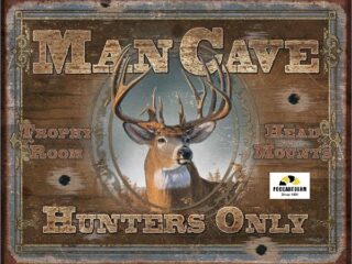 1935 Man Cave - Hunters Only картинка металл.оригинал