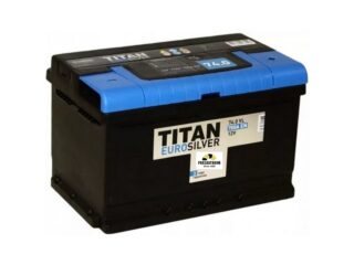 АКБ ТИТАН EURO SILVER 6СТ-74 А/ч о/п низкая